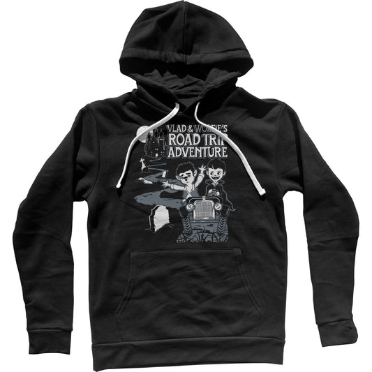 Vlad and Wolfie's Road Trip Adventure Unisex Hoodie