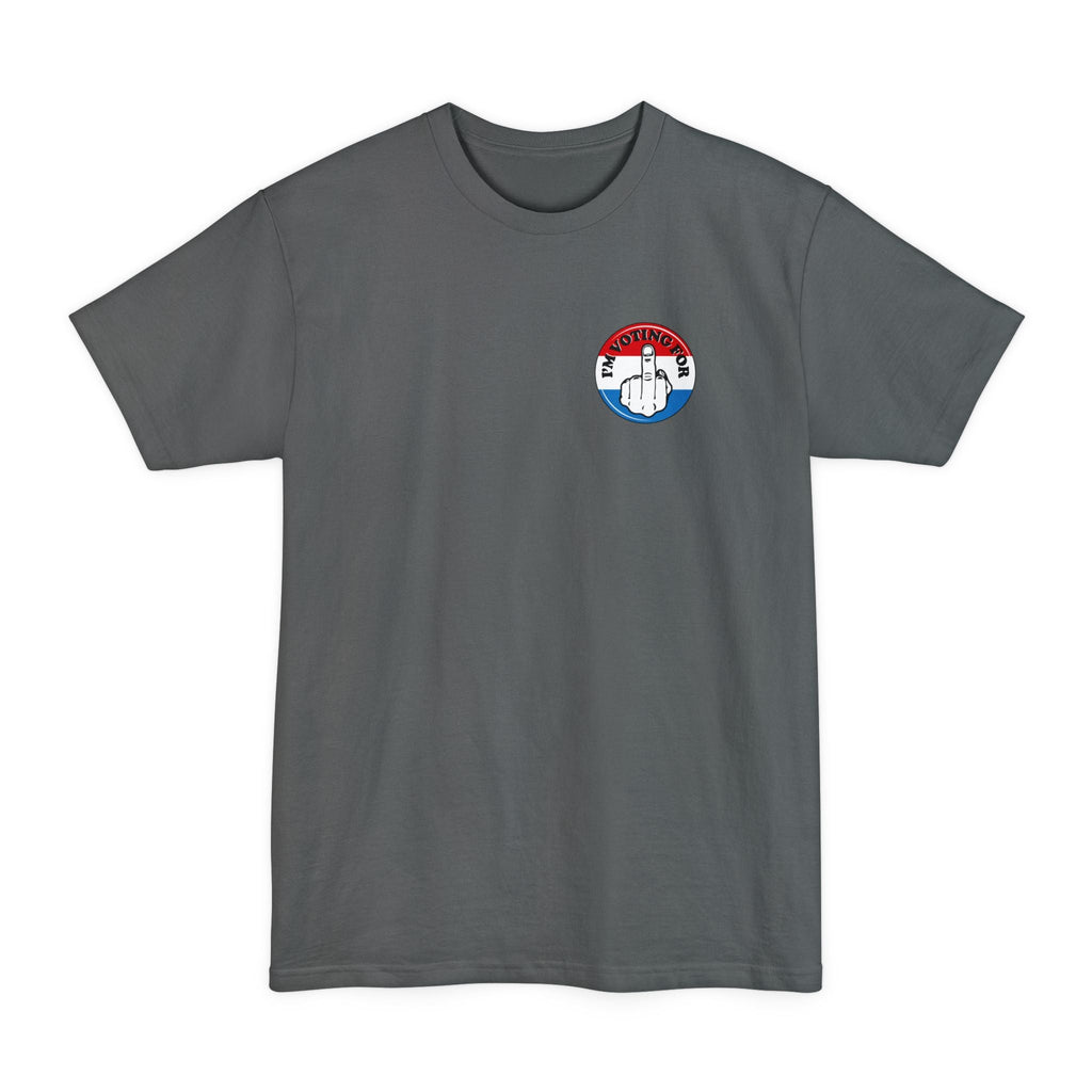 I'm Voting For (Middle Finger) - Men's Tall T-Shirt