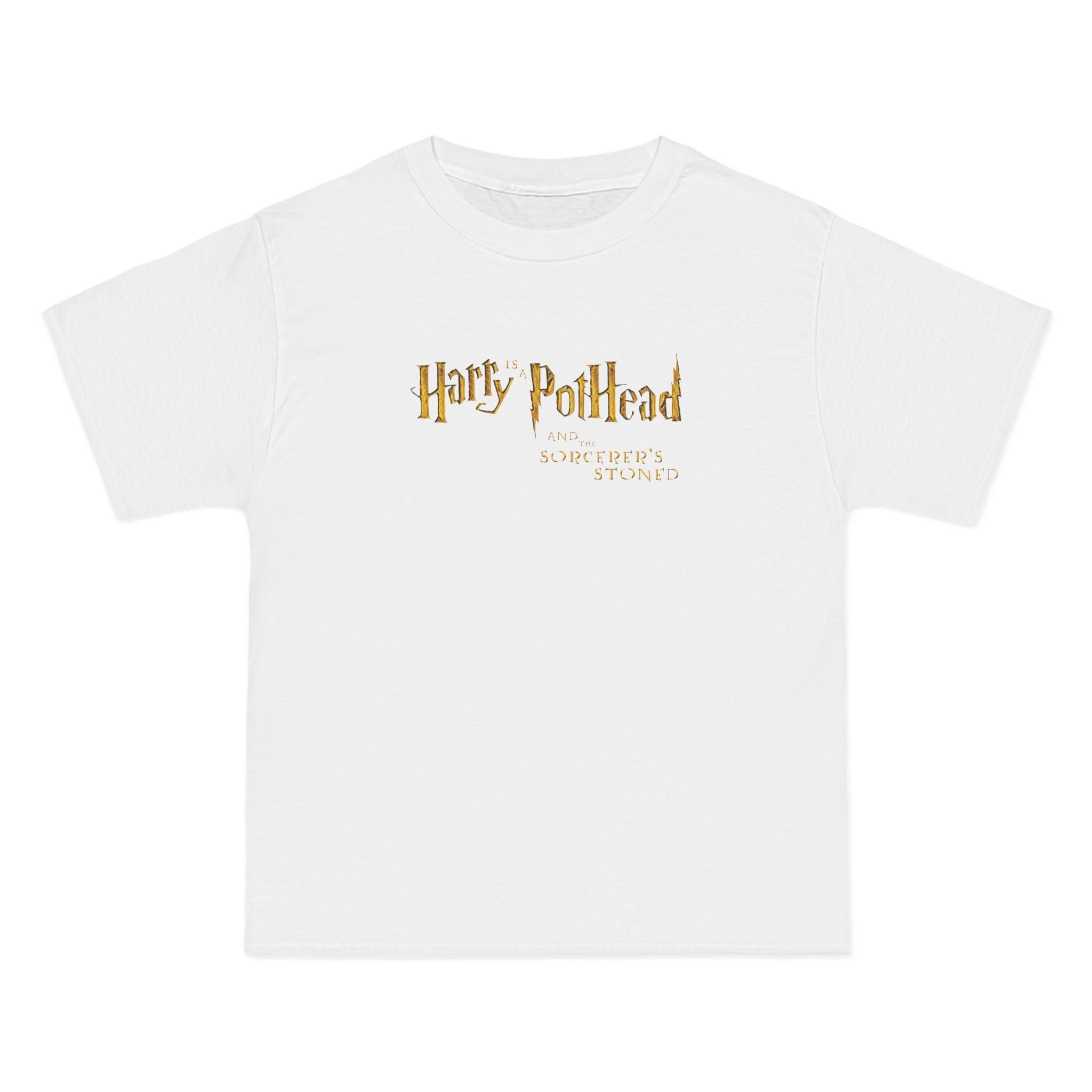 Harry Is A Pothead And The Sorcerer's Stoned - Men's Heavyweight T-Shirt