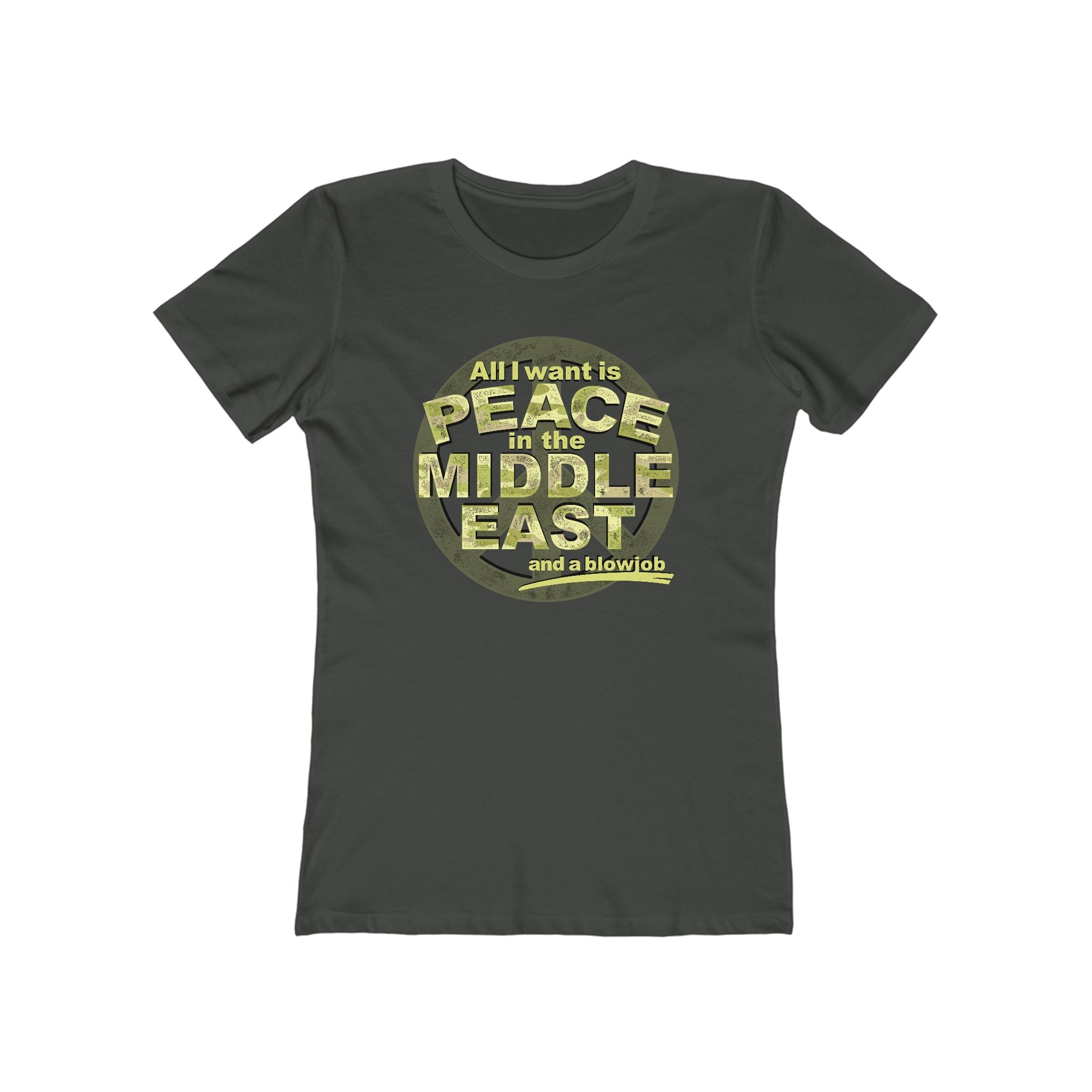 Black Is Beautiful (Black Is The Name Of My Huge White Cock) - Women’s T-Shirt