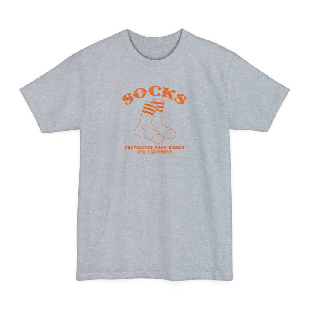 Socks - Preventing Shoe Babies For Centuries - Men's Tall T-Shirt