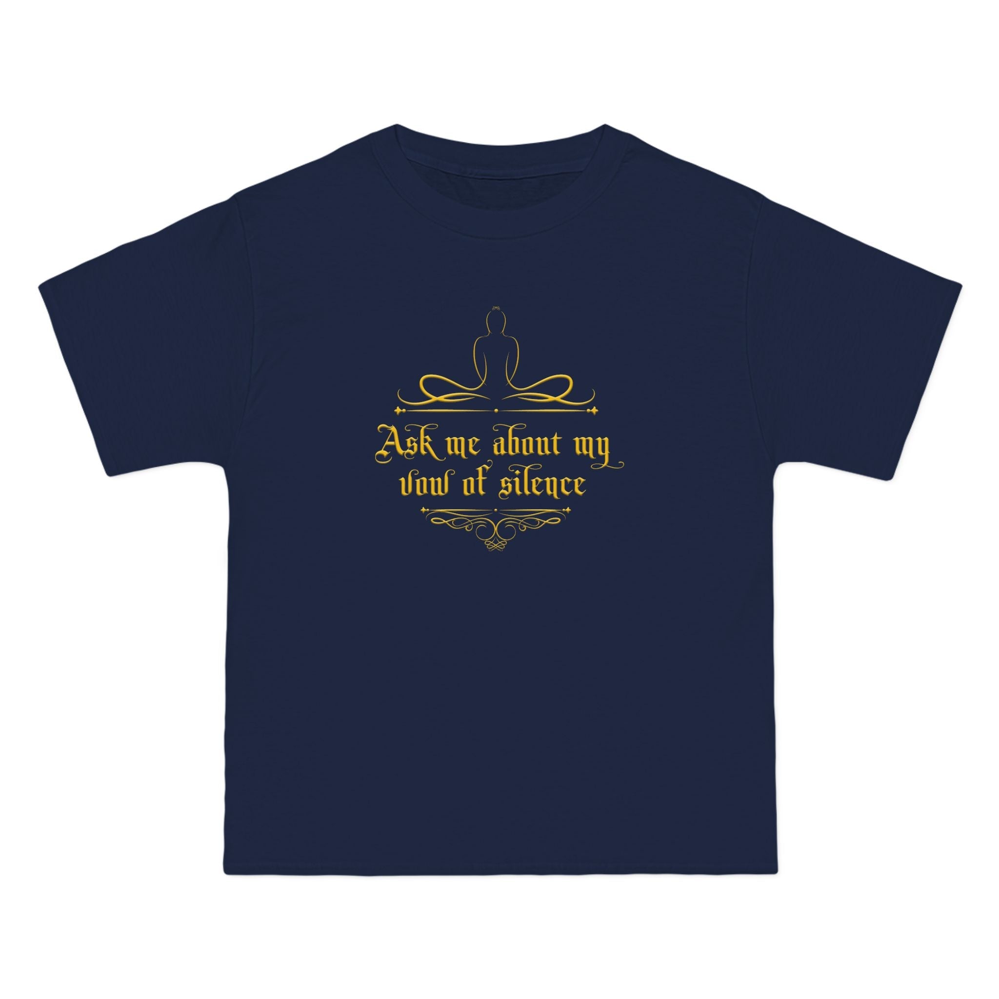 Ask Me About My Vow Of Silence - Men's Heavyweight T-Shirt