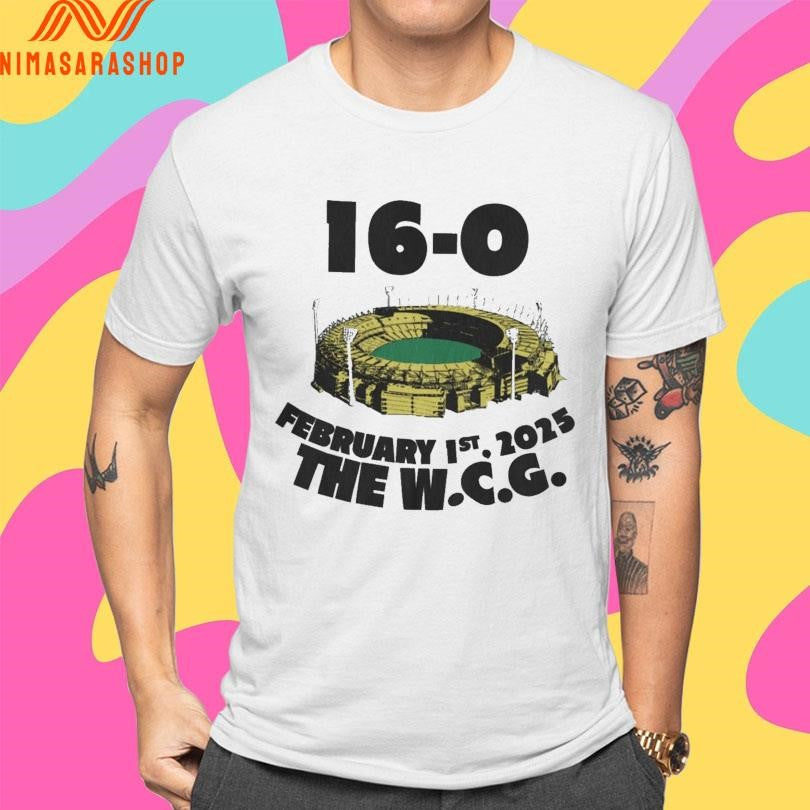 16-0 February 1st 2025 The W.C.G Shirts