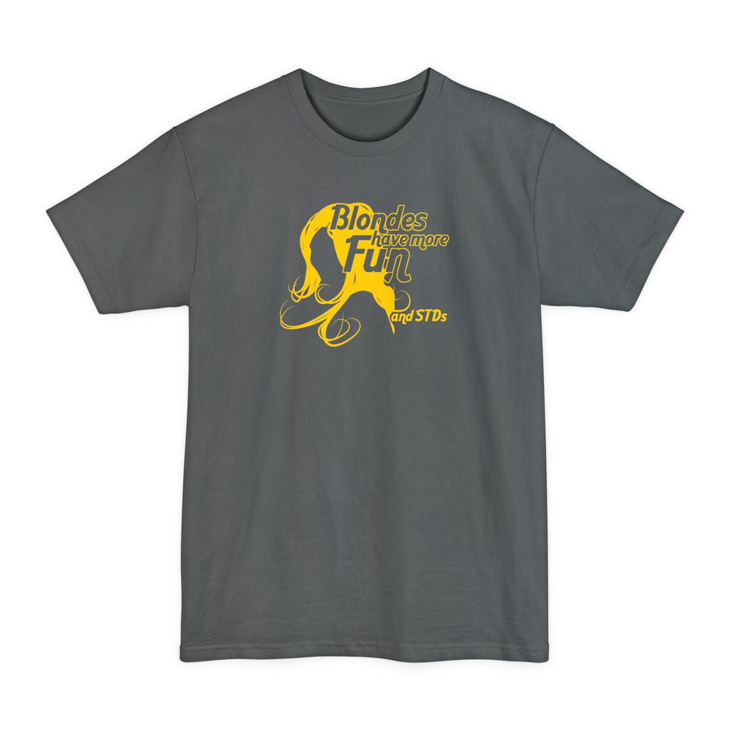 Blondes Have More Fun And More STDs - Men's Tall T-Shirt