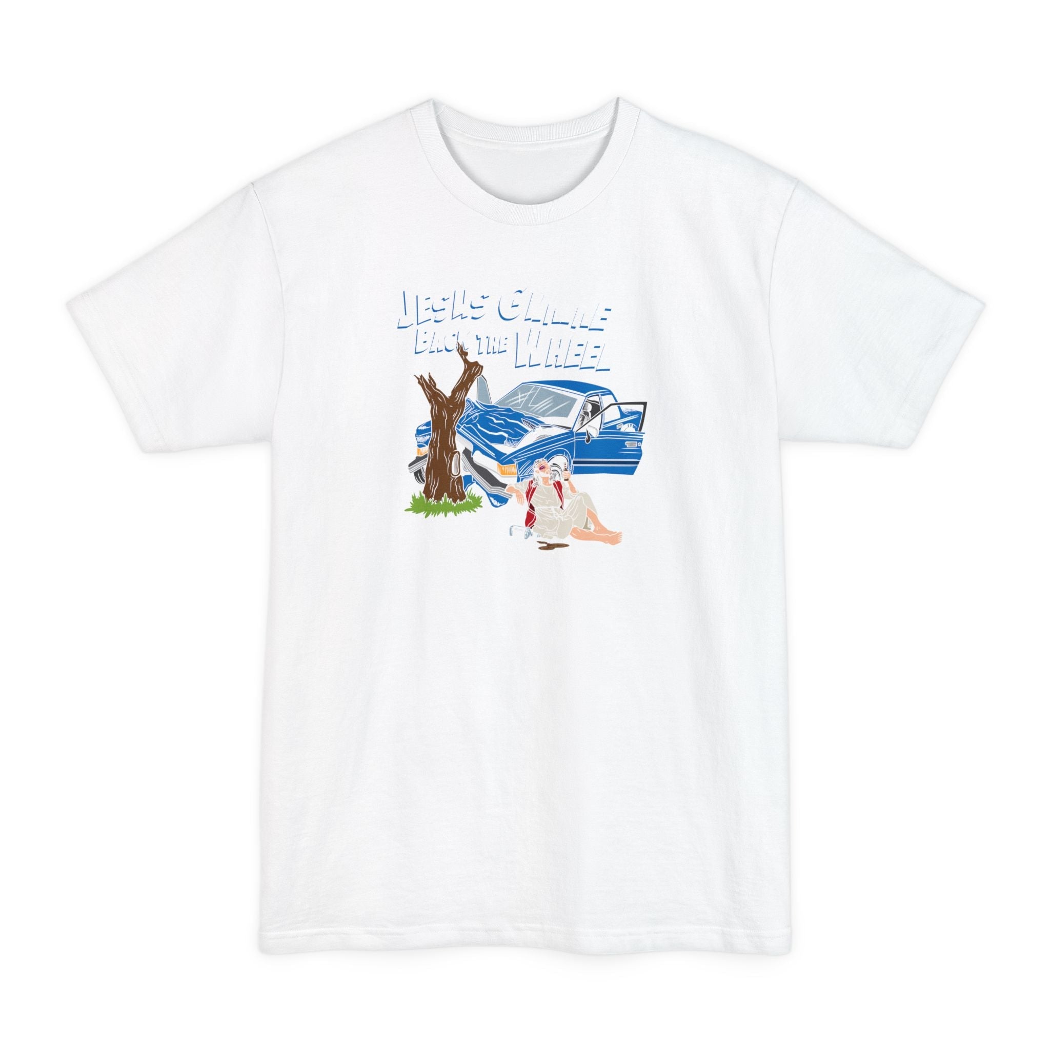 Jesus Gimme Back The Wheel - Men's Tall T-Shirt
