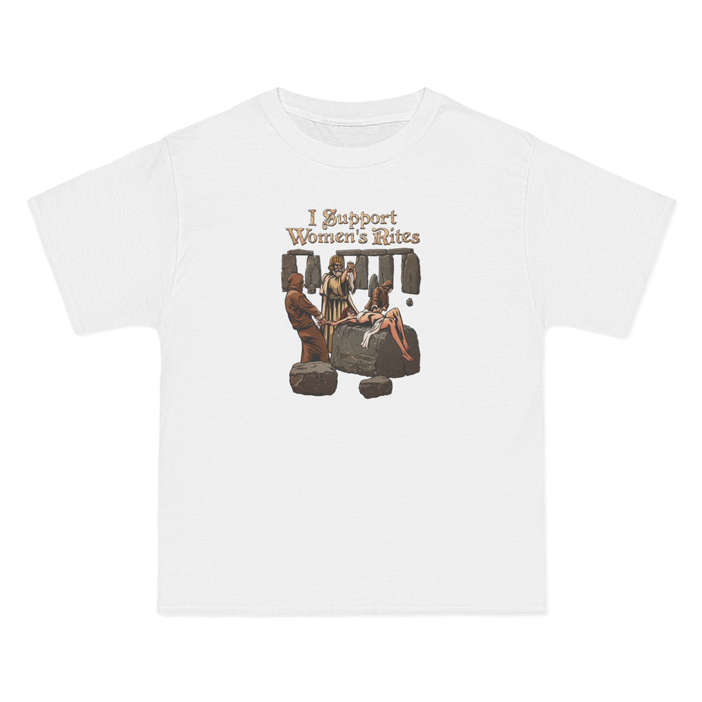 I Support Women's Rites - Men's Heavyweight T-Shirt