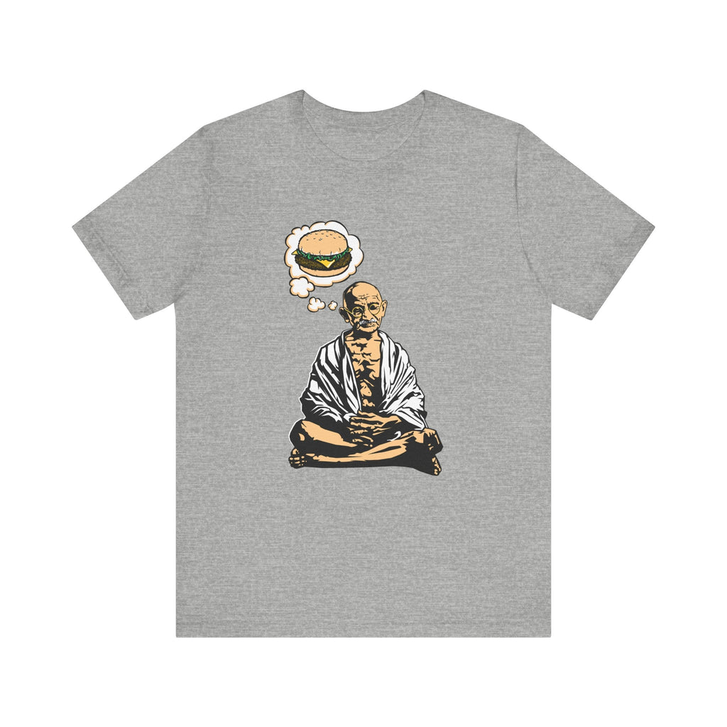 Gandhi Cheeseburger - Men's T-Shirt