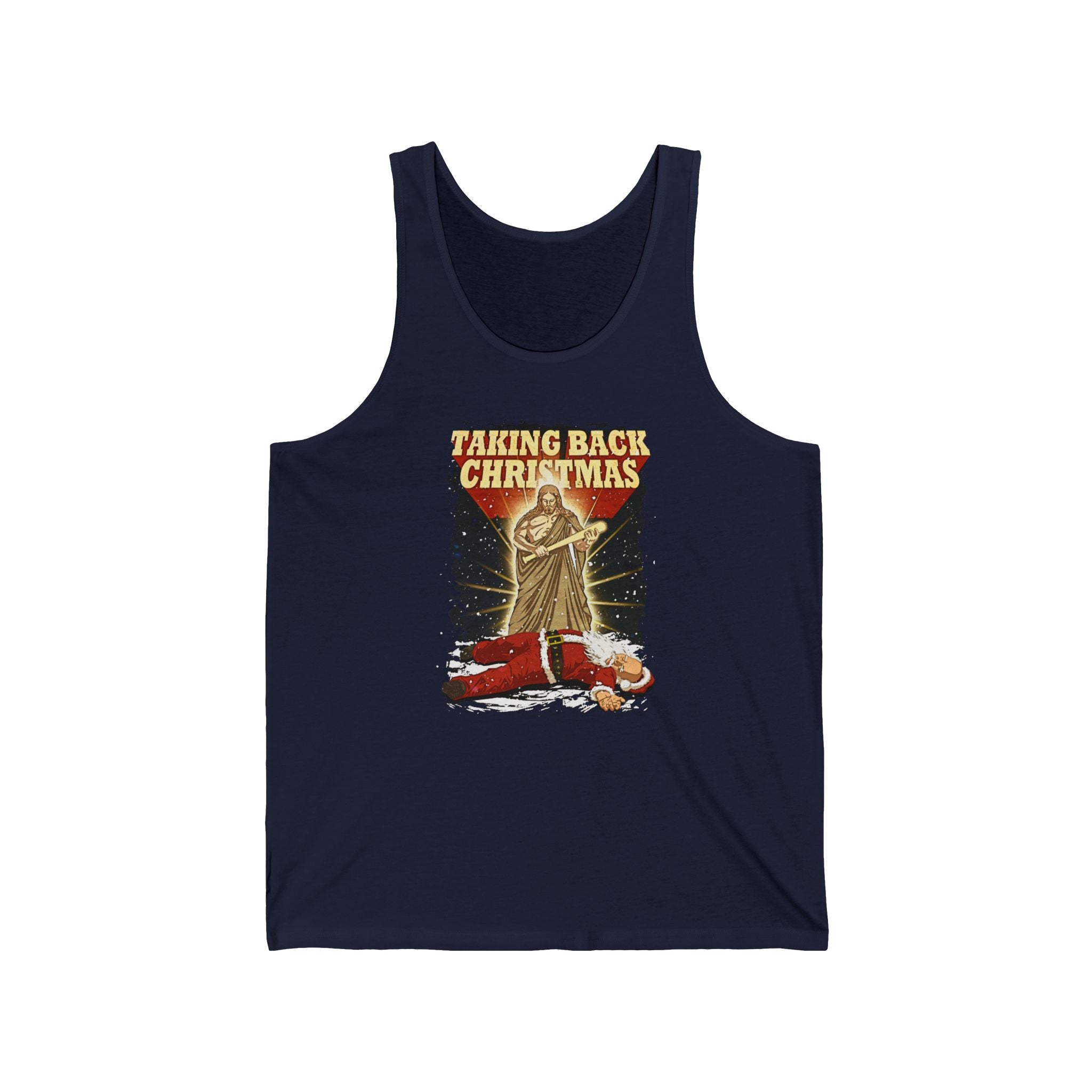 Taking Back Christmas (Jesus Vs. Santa) - Unisex Tank