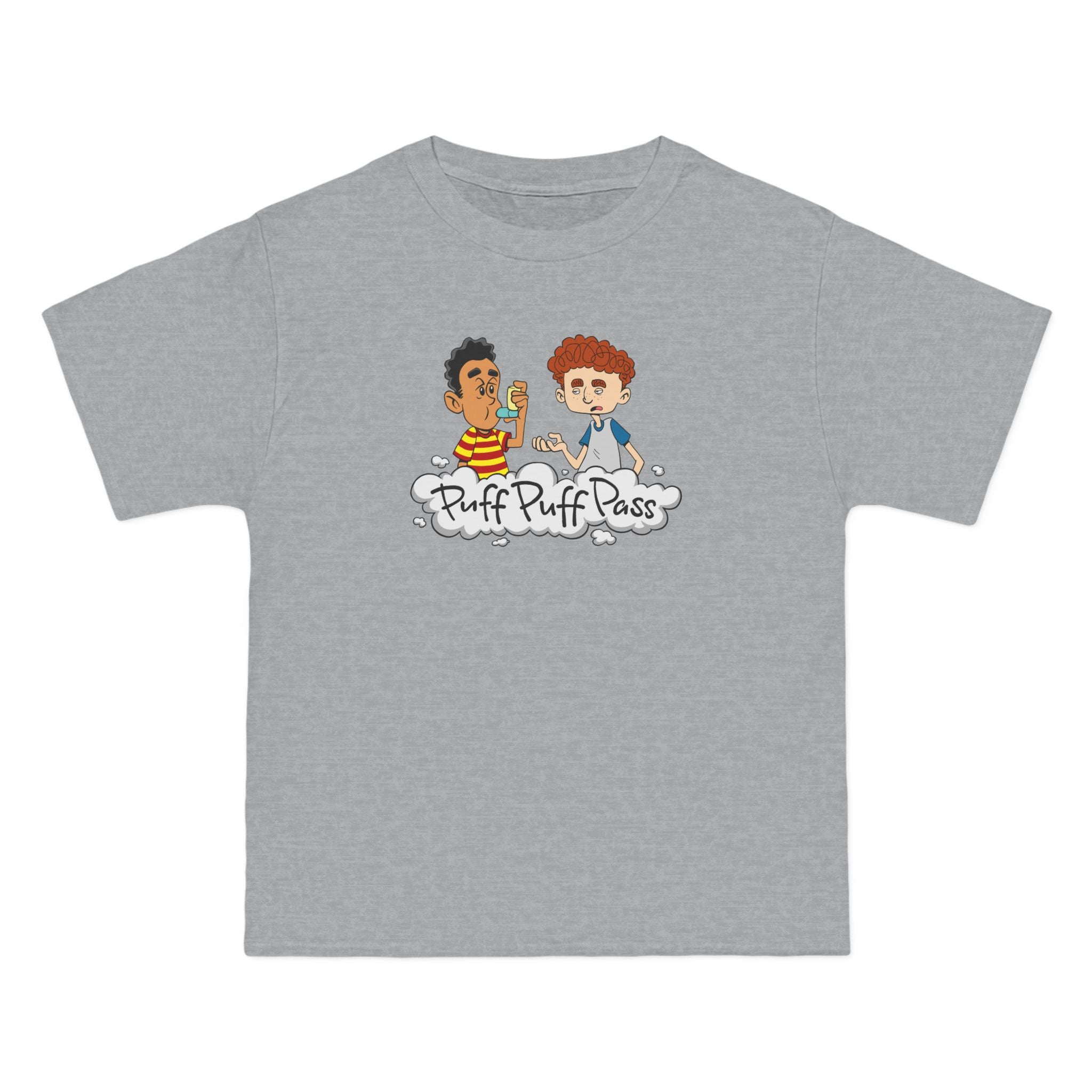 Puff Puff Pass (Inhaler) - Men's Heavyweight T-Shirt