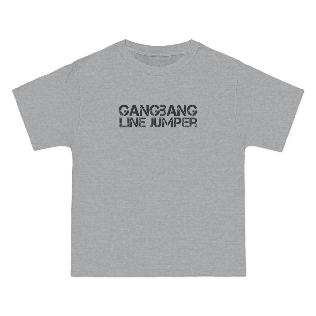 Gangbang Line Jumper - Men's Heavyweight T-Shirt