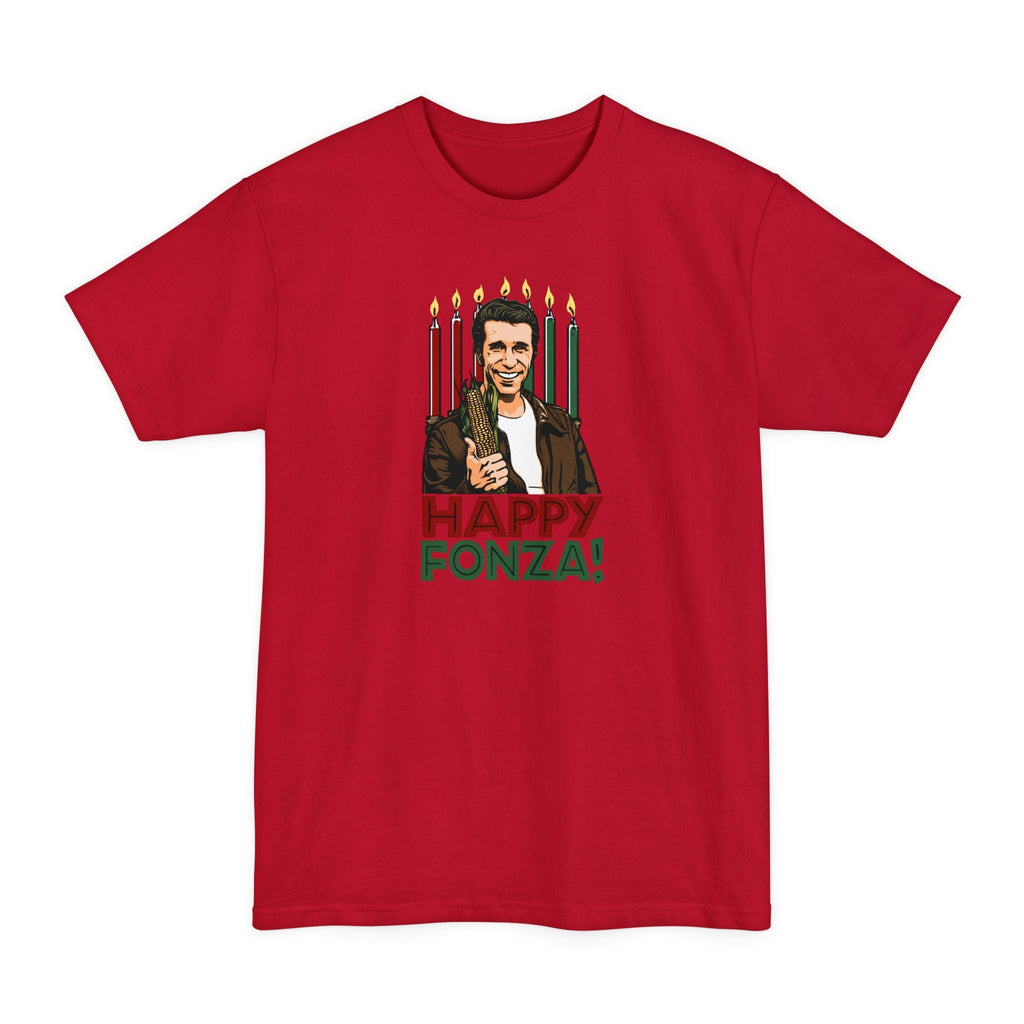 Happy Fonza! - Men's Tall T-Shirt