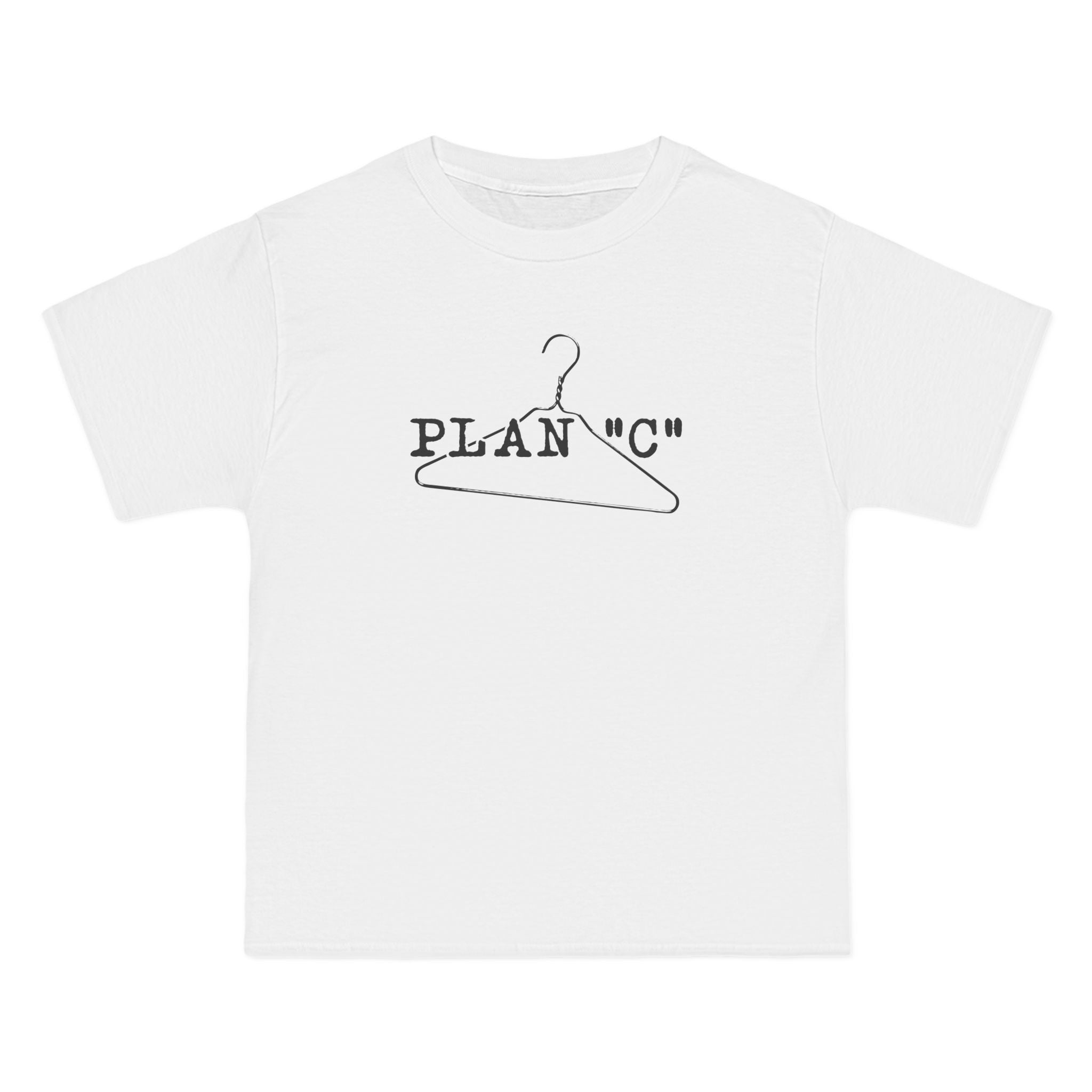 Plan "C" (Wire Hanger) - Men's Heavyweight T-Shirt