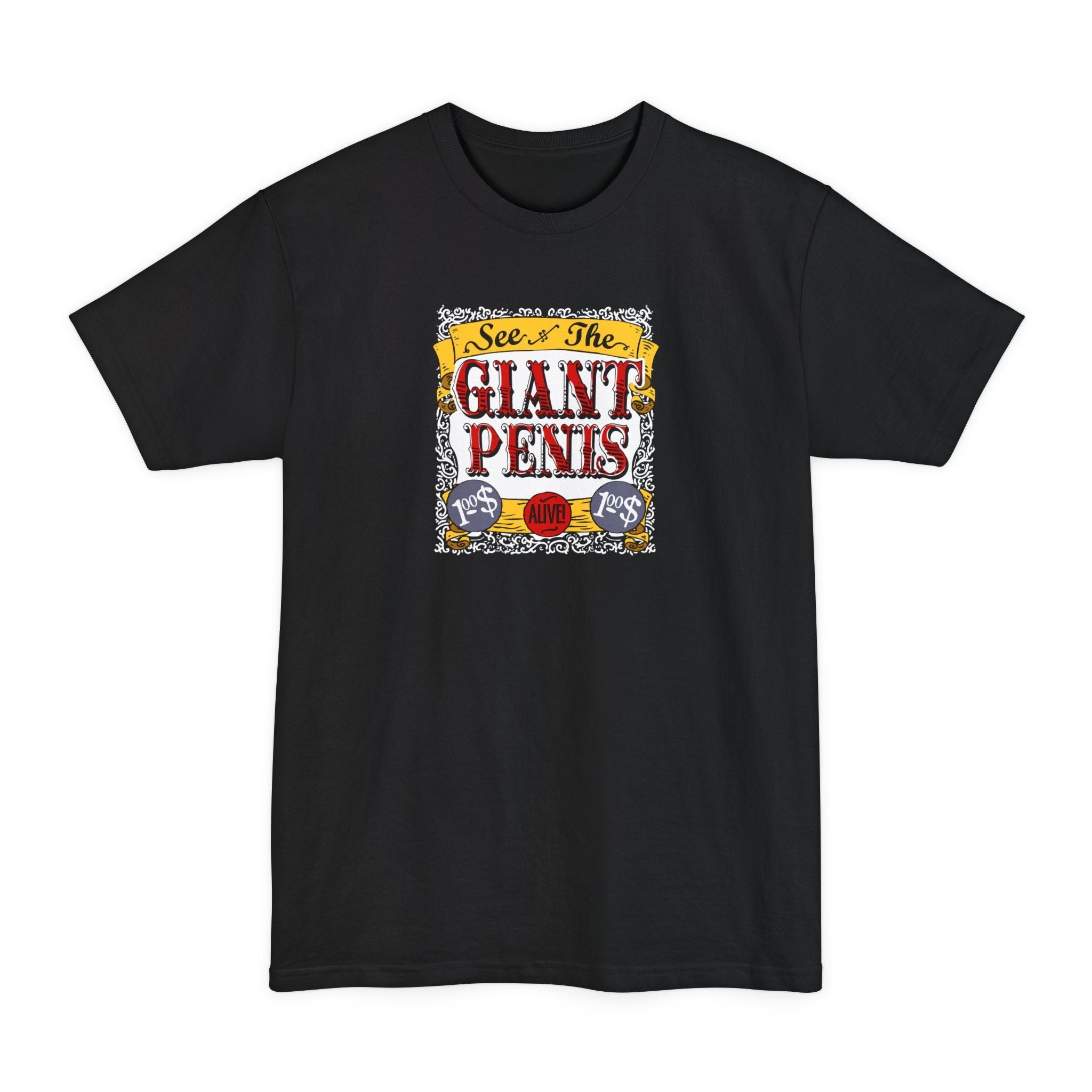 See The Giant Penis - Men's Tall T-Shirt