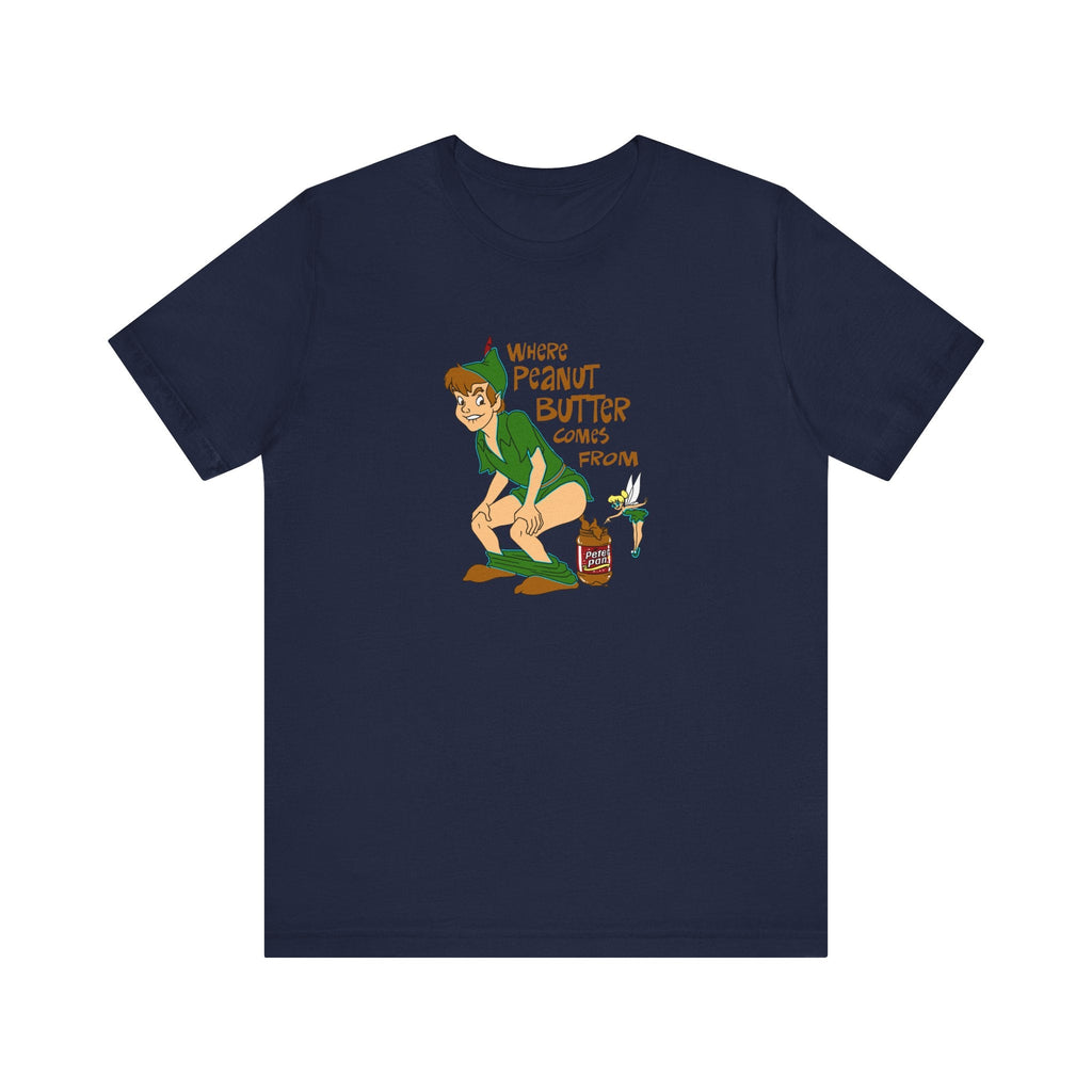 Where Peanut Butter Comes From - Men's T-Shirt