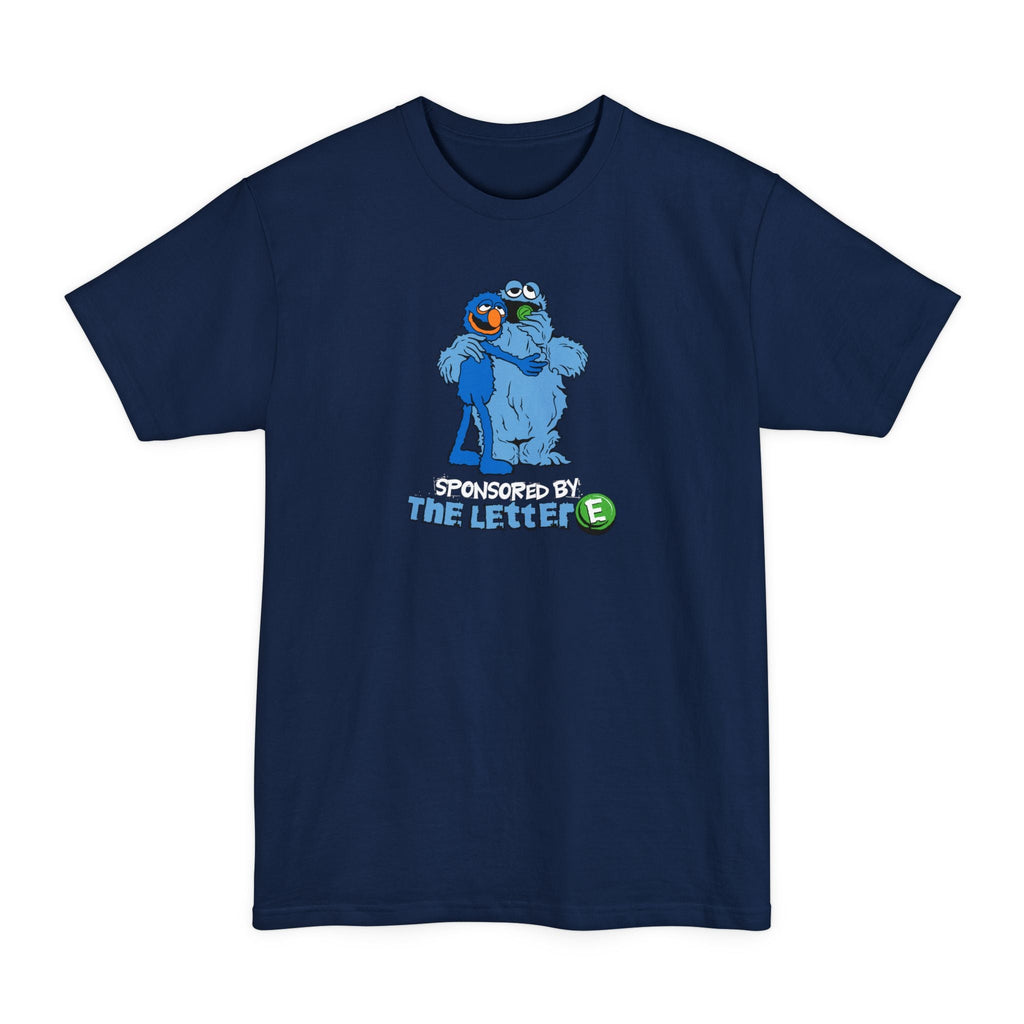 Sponsored By The Letter E - Men's Tall T-Shirt