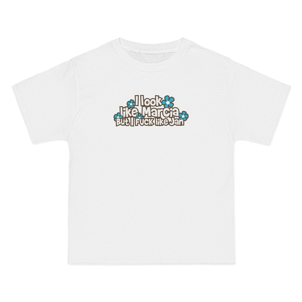 I Look Like Marcia But I Fuck Like Jan - Men's Heavyweight T-Shirt
