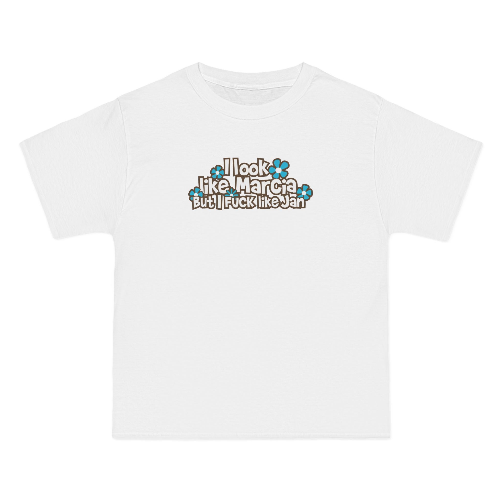I Look Like Marcia But I Fuck Like Jan - Men's Heavyweight T-Shirt