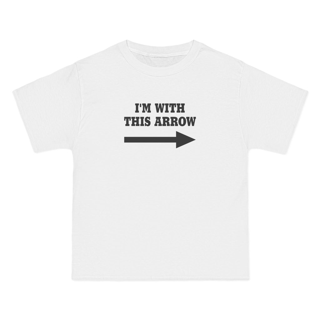 I'm With This Arrow - Men's Heavyweight T-Shirt
