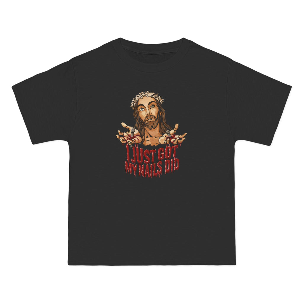 I Just Got My Nails Did - Men's Heavyweight T-Shirt