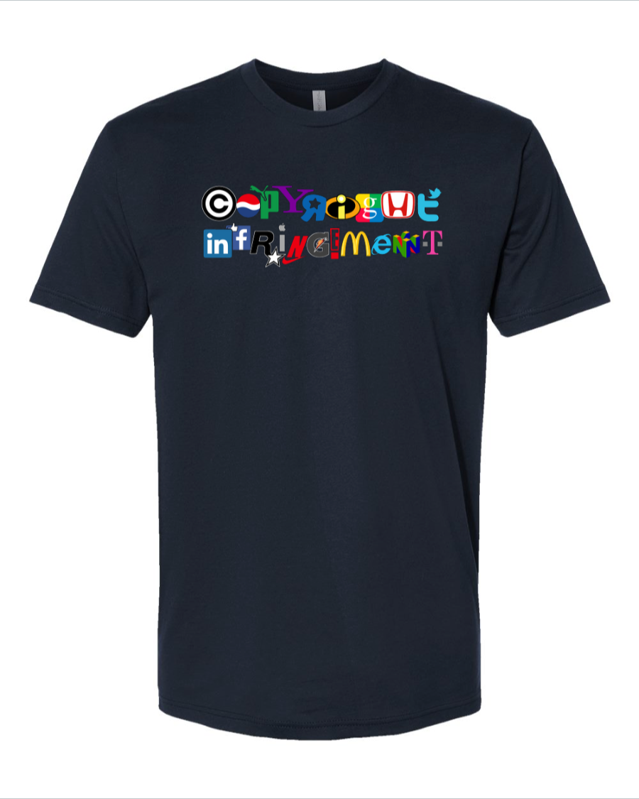 Copyright Infringement - Men's T-Shirt