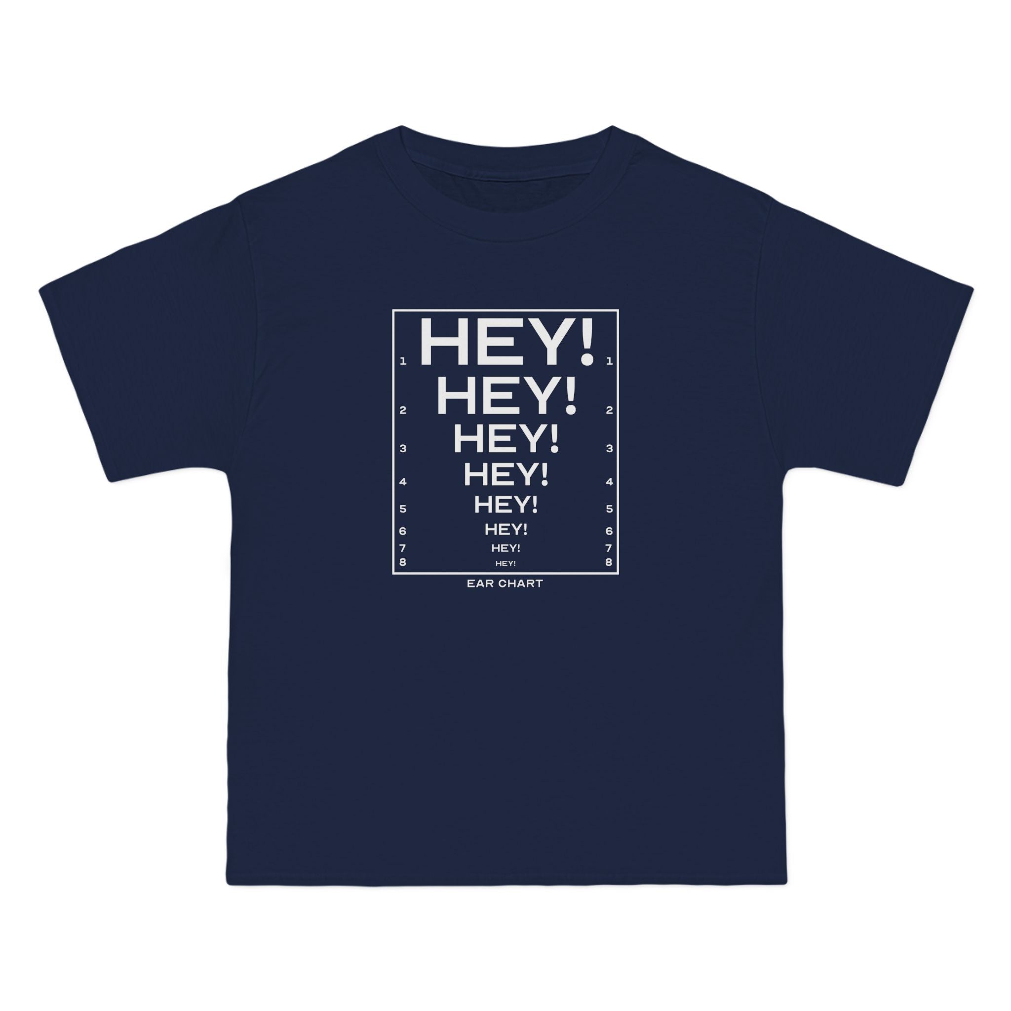 Ear Chart - Men's Heavyweight T-Shirt