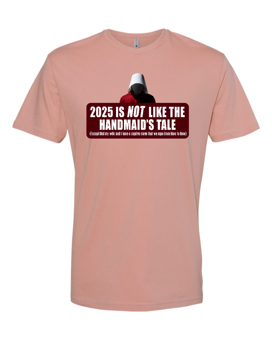 2025 is Not like the Handmaid’s Tale - Men's T-Shirt