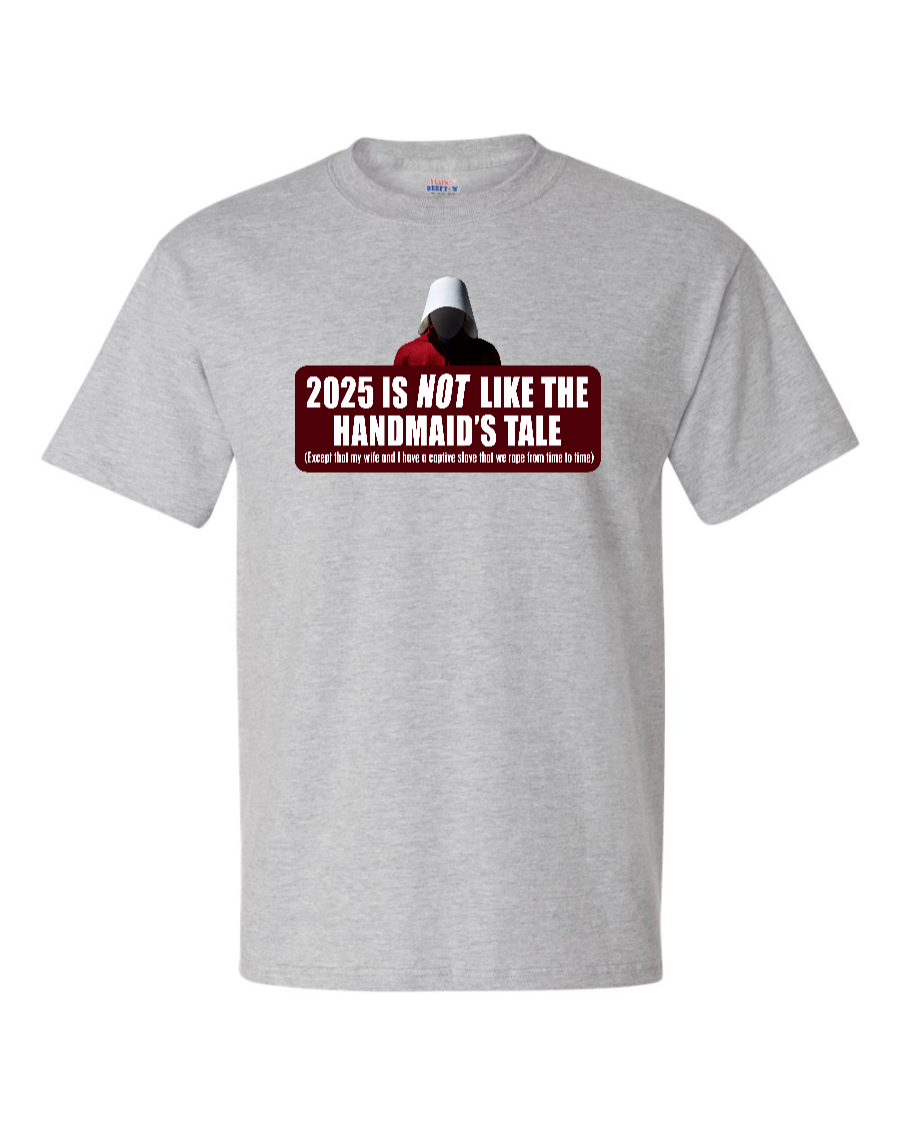 2025 is Not like the Handmaid’s Tale - Men's Heavyweight T-Shirt