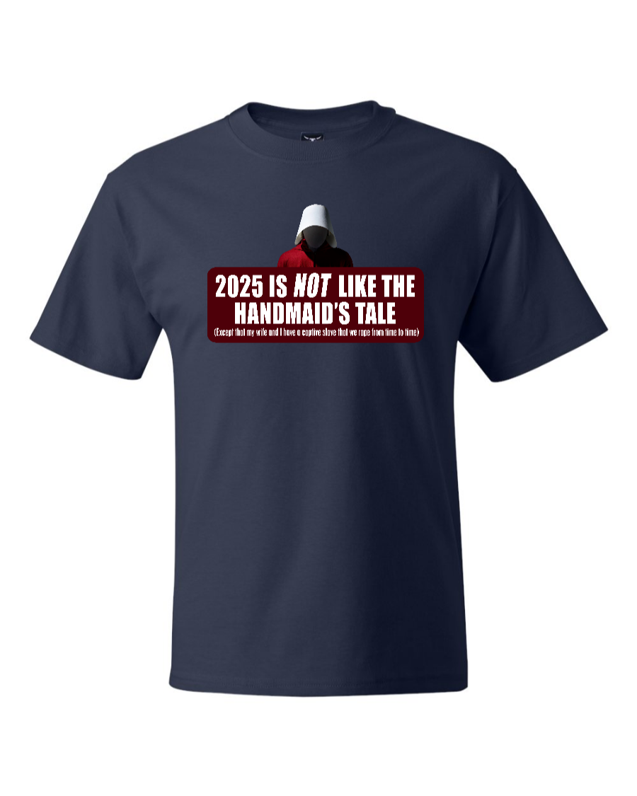 2025 is Not like the Handmaid’s Tale - Men's Heavyweight T-Shirt