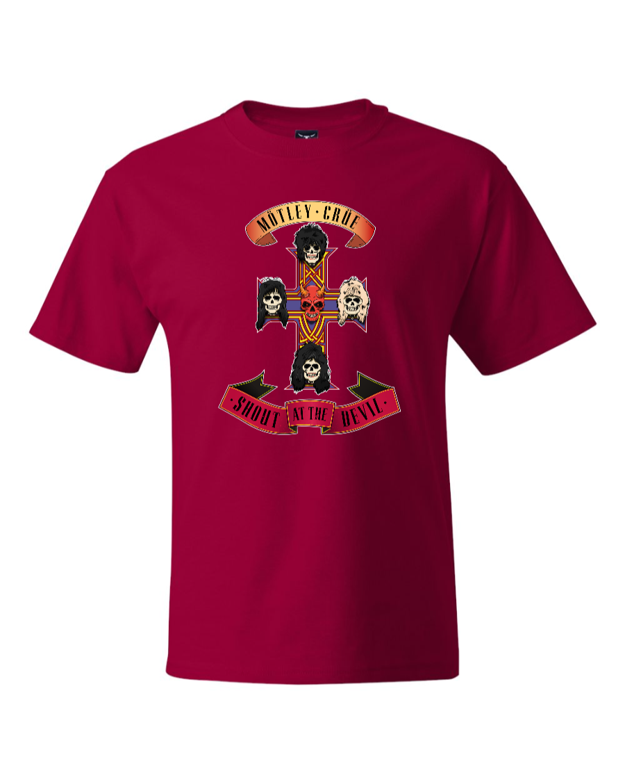 Motley Roses - Appetite For The Devil - Men's Heavyweight T-Shirt