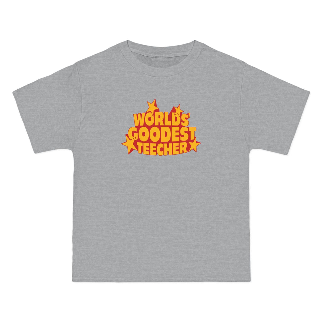 Worlds' Goodest Teecher - Men's Heavyweight T-Shirt
