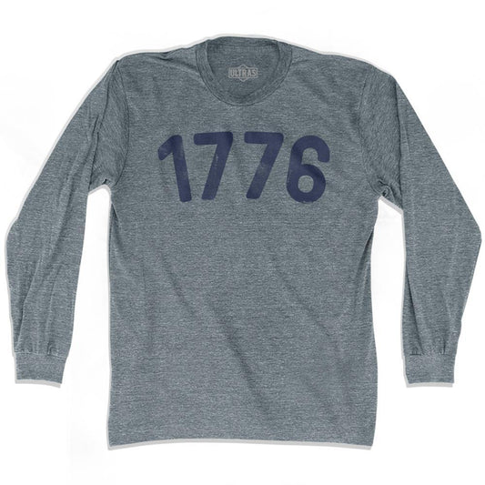 1776 Year Celebration Adult Tri-Blend Long Sleeve T-shirt