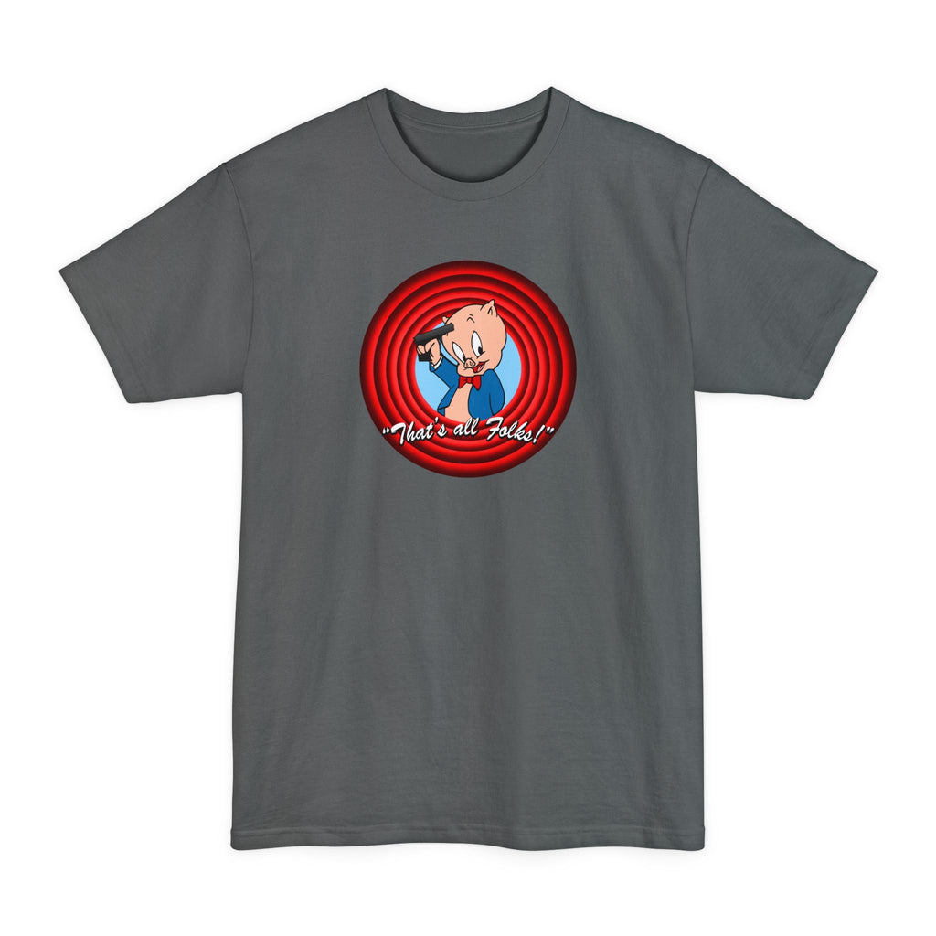 That's All Folks (Porky Pig) - Men's Tall T-Shirt