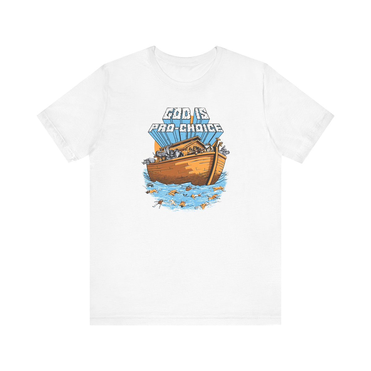 God Is Pro-Choice - Men's T-Shirt
