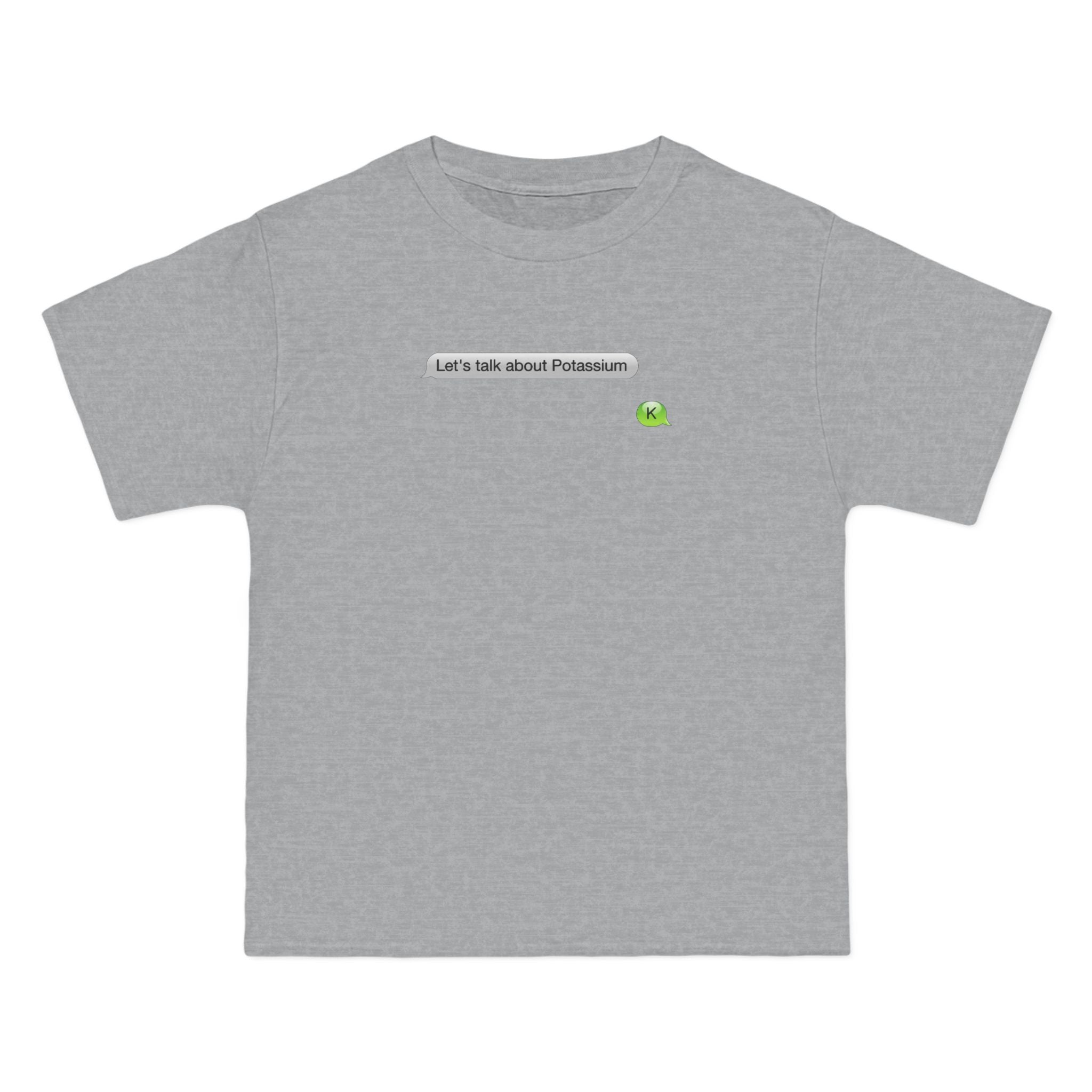 Let's Talk About Potassium - Men's Heavyweight T-Shirt