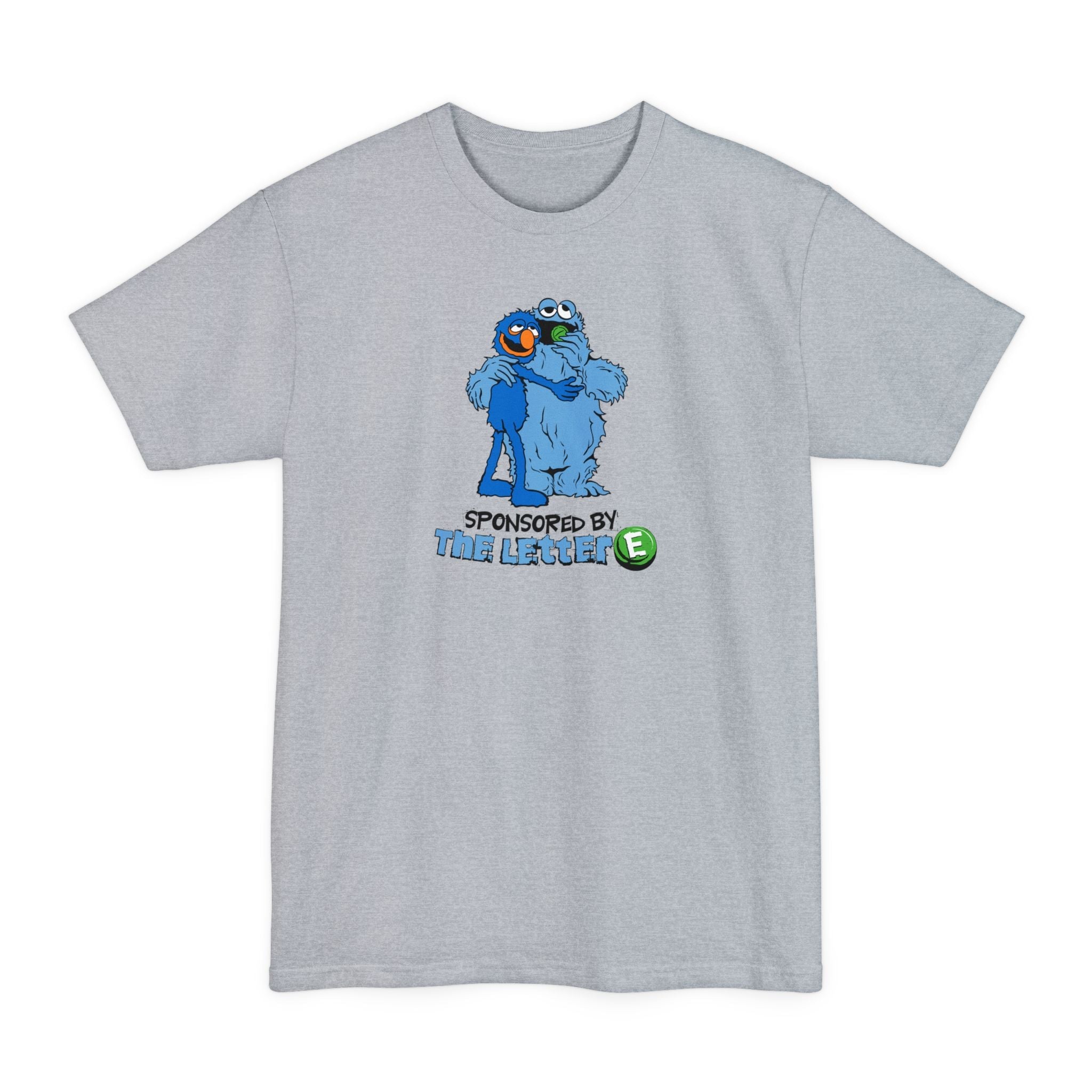 Sponsored By The Letter E - Men's Tall T-Shirt