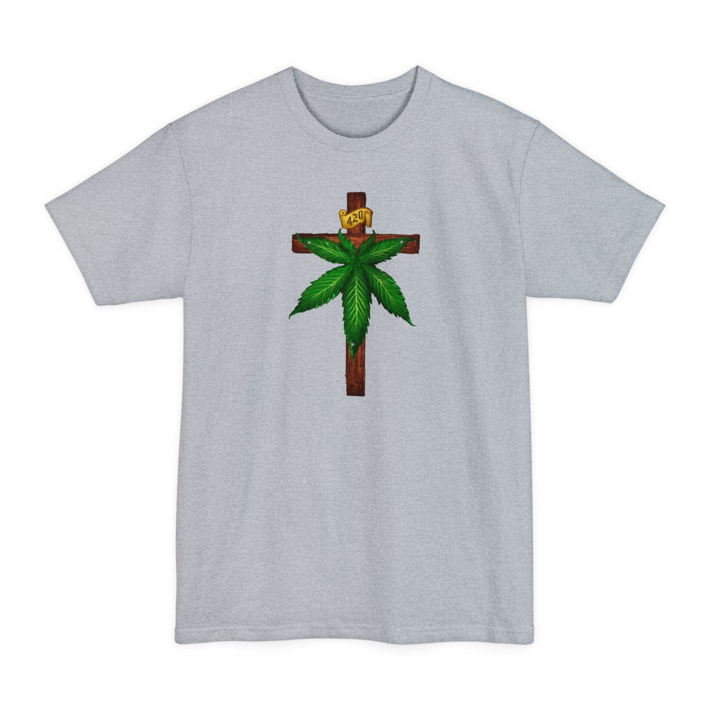 Marijuana Crucifixion - Men's Tall T-Shirt