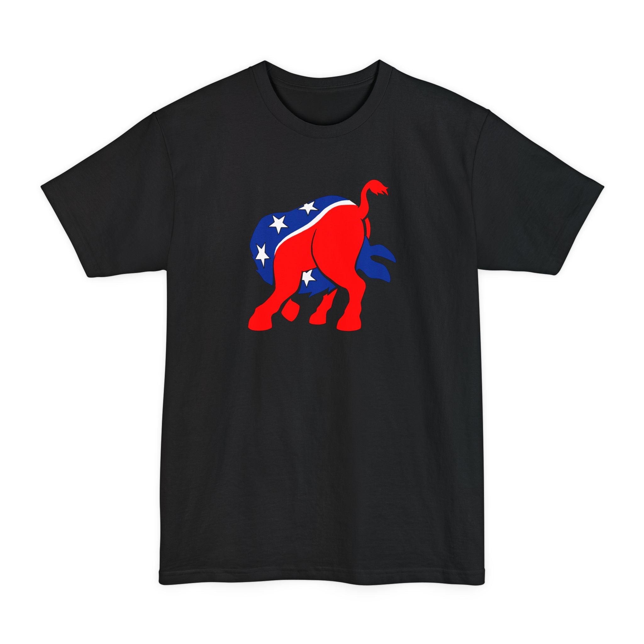 Democratic Donkey (Head Up It's Ass) - Men's Tall T-Shirt