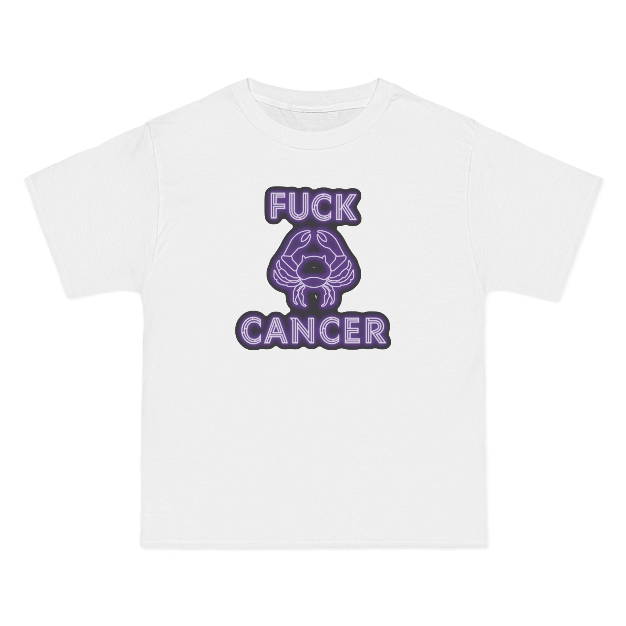 Fuck Cancer - Men's Heavyweight T-Shirt