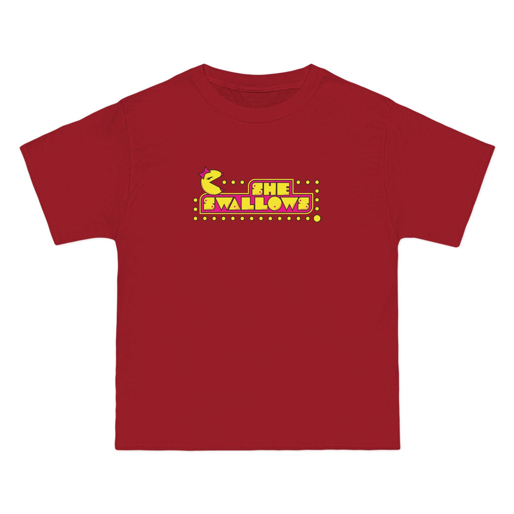 She Swallows - Men's Heavyweight T-Shirt