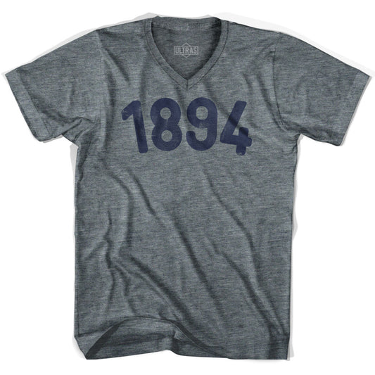 1894 Year Celebration Adult Tri-Blend V-neck Womens T-shirt
