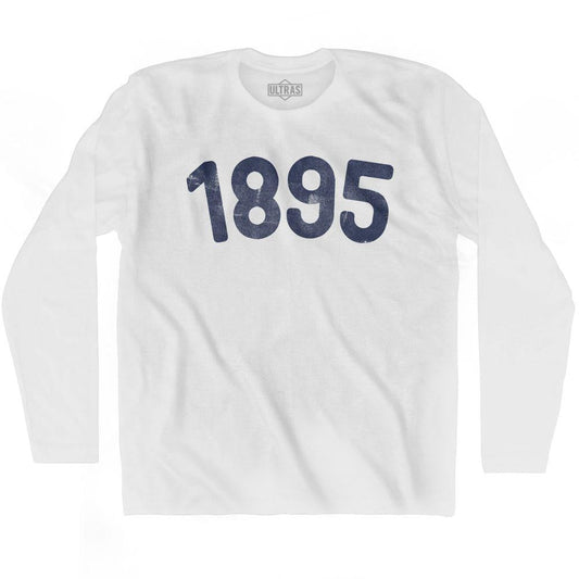 1895 Year Celebration Adult Cotton Long Sleeve T-shirt Style001
