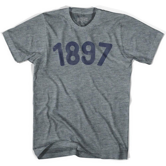 1897 Year Celebration Womens Tri-Blend T-shirt