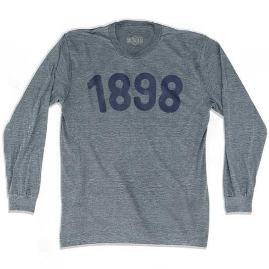 1898 Year Celebration Adult Tri-Blend Long Sleeve T-shirt