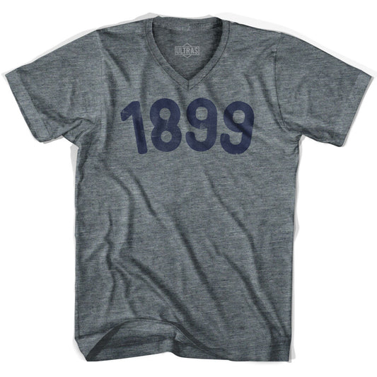 1899 Year Celebration Adult Tri-Blend V-neck Womens T-shirt
