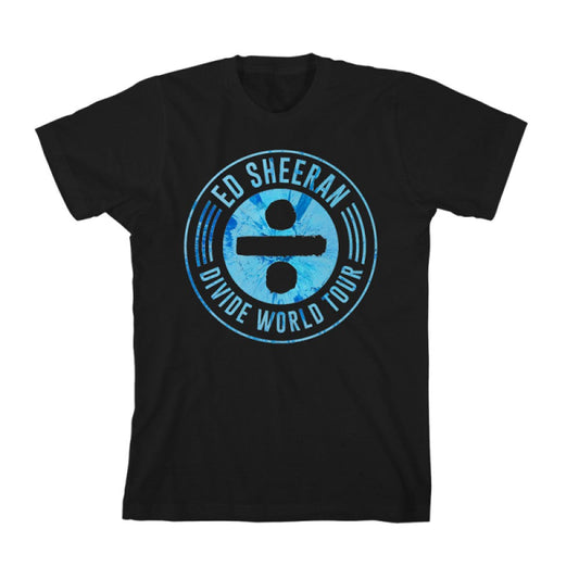 Spin Stamp Tour T-Shirt (Black)