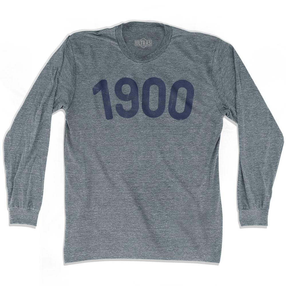 1900 Year Celebration Adult Tri-Blend Long Sleeve T-shirt