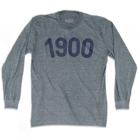 1900 Year Celebration Adult Tri-Blend Long Sleeve T-shirt