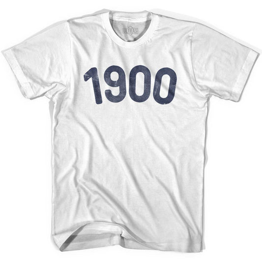1900 Year Celebration Womens Cotton T-shirt Style001