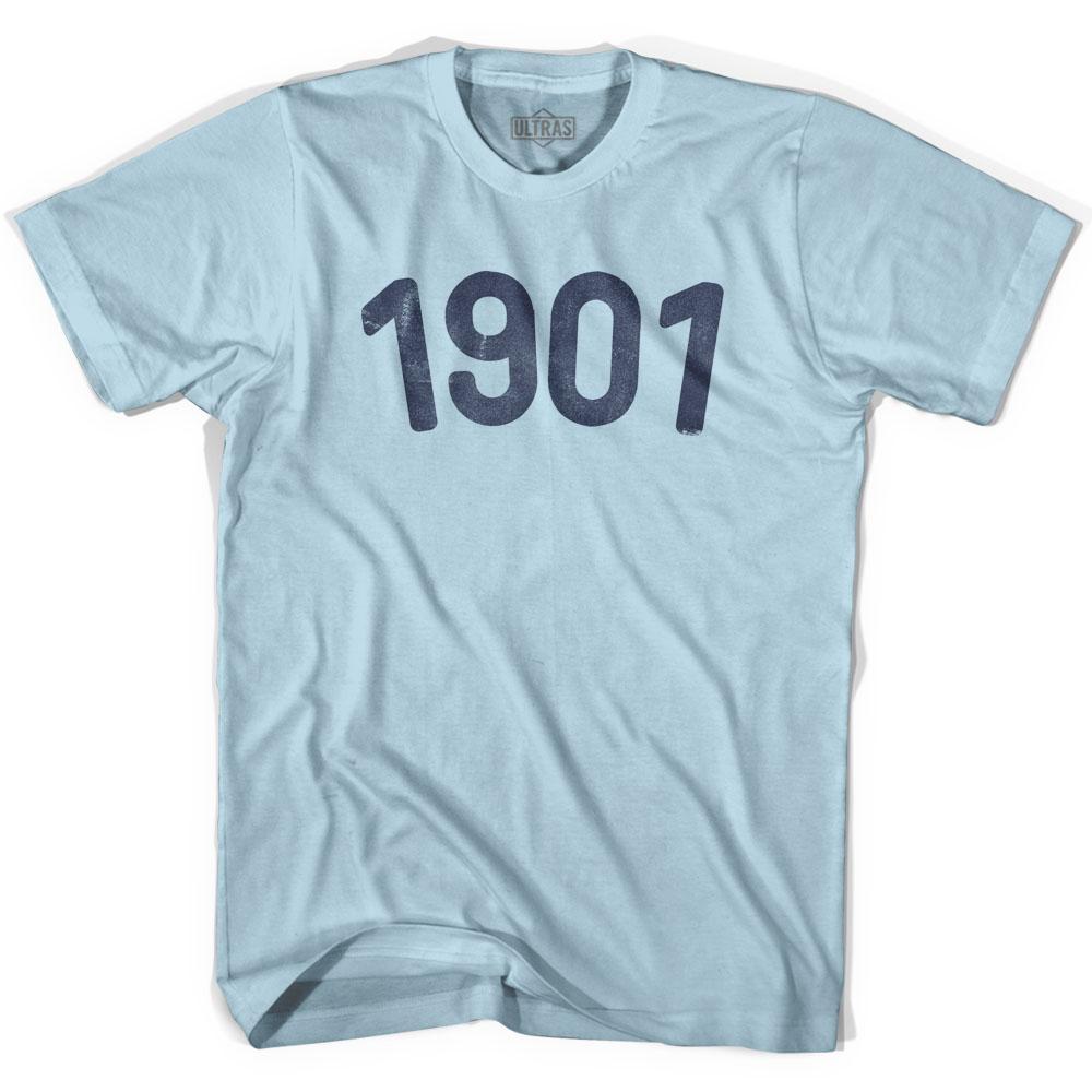 1901 Year Celebration Adult Cotton T-shirt Style001
