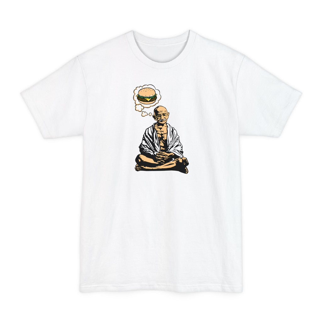 Gandhi Cheeseburger - Men's Tall T-Shirt